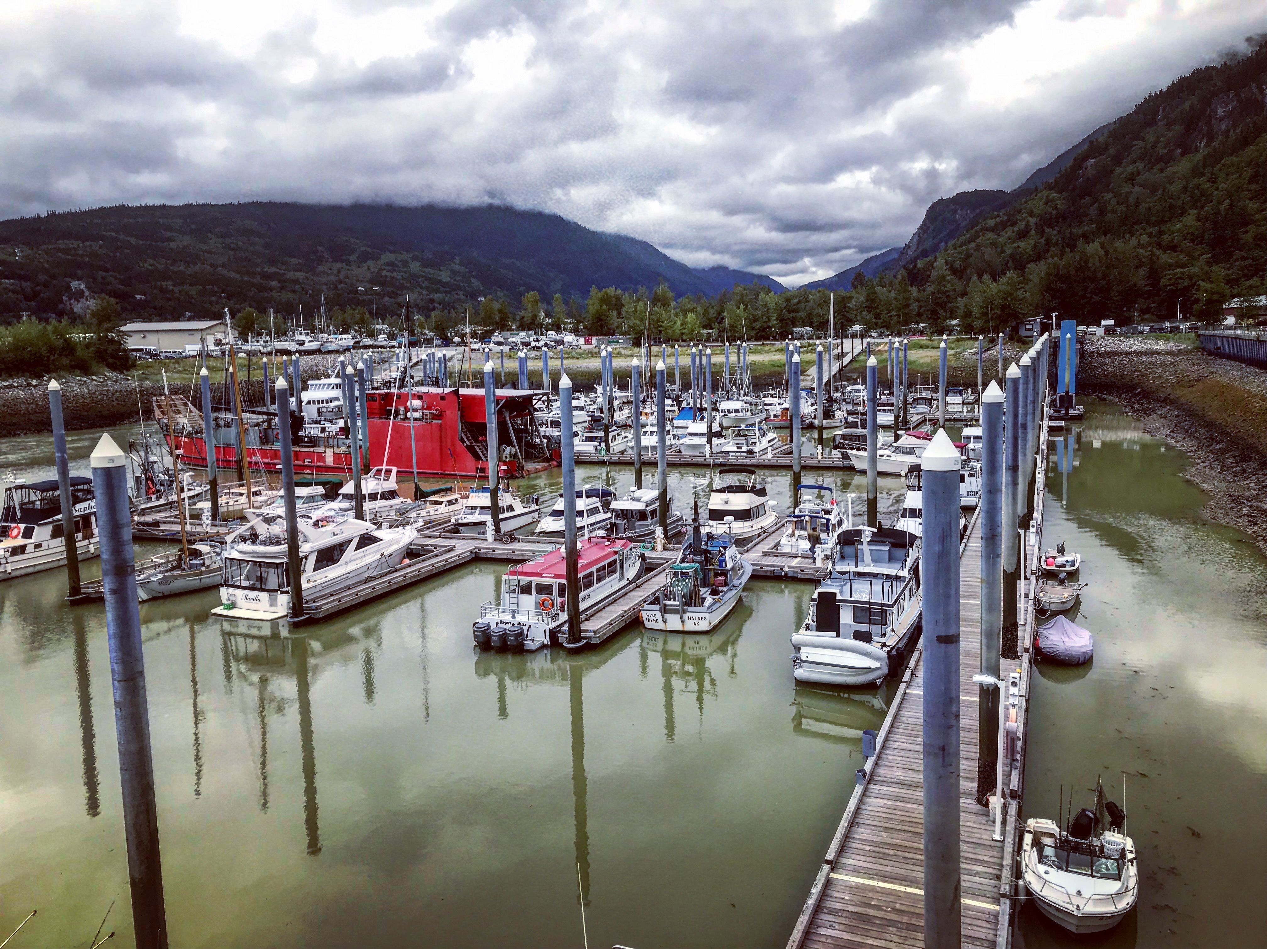The harbor, Skagway, Alaska