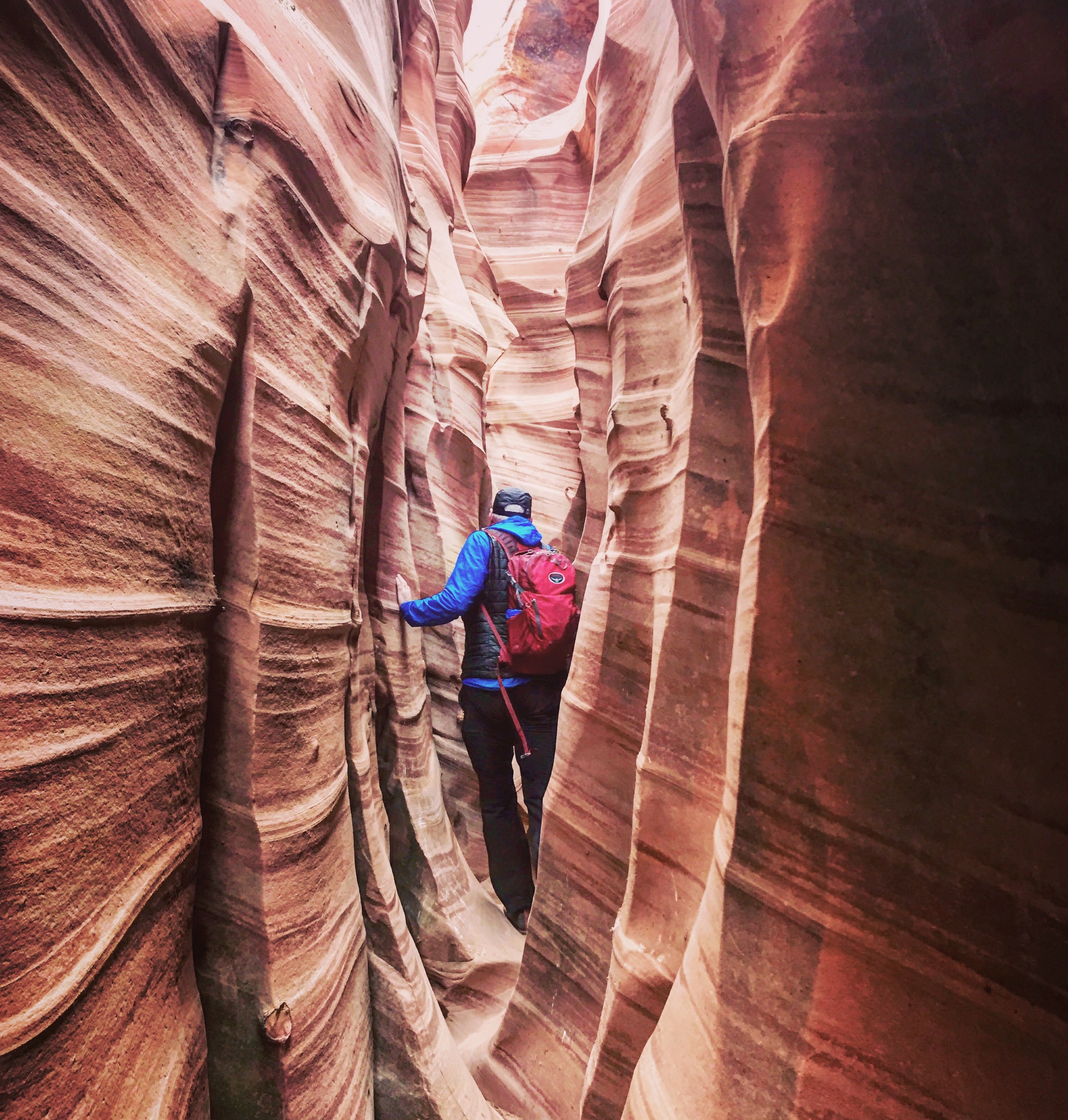 Matt in Zebra Canyon