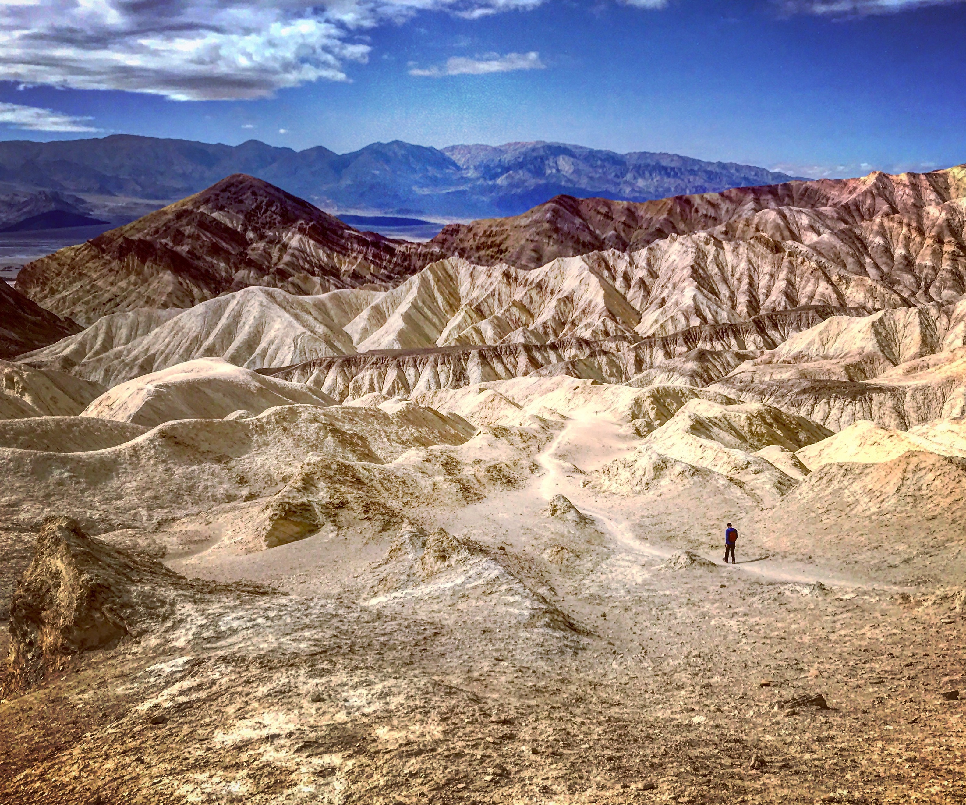 View of the Badlands
