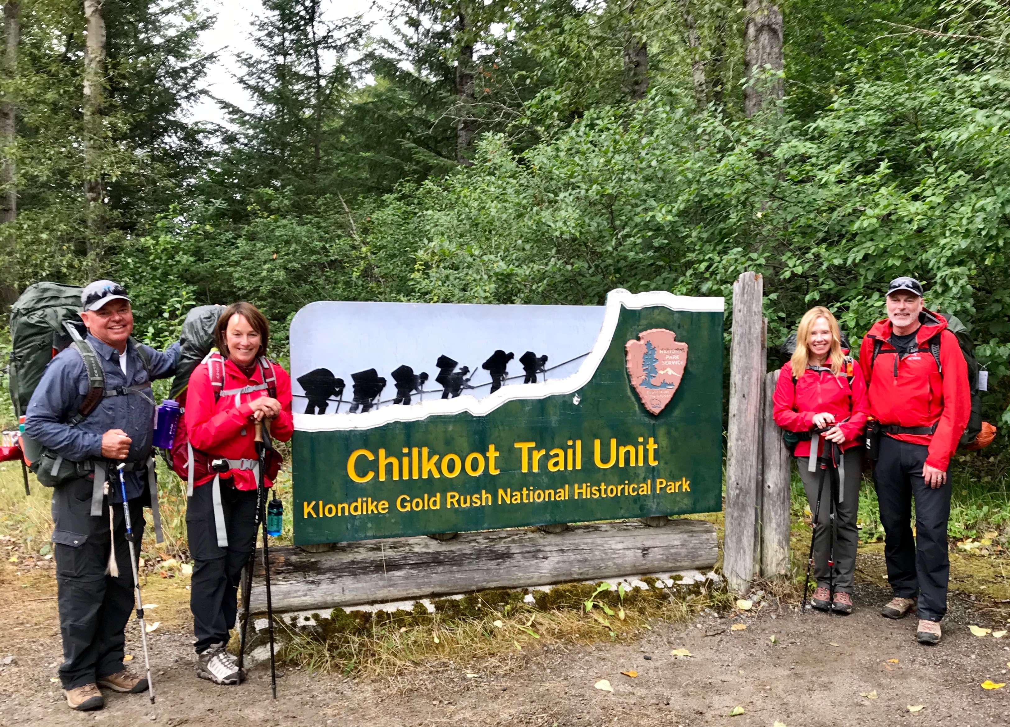 Chilkoot Trailhead Sign