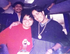 Mika Singh and Shamala Puneet.