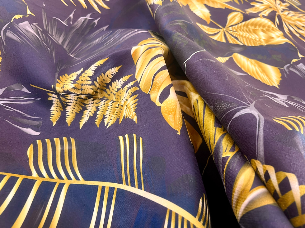 SF Exclusive Tropics Gold Leaves