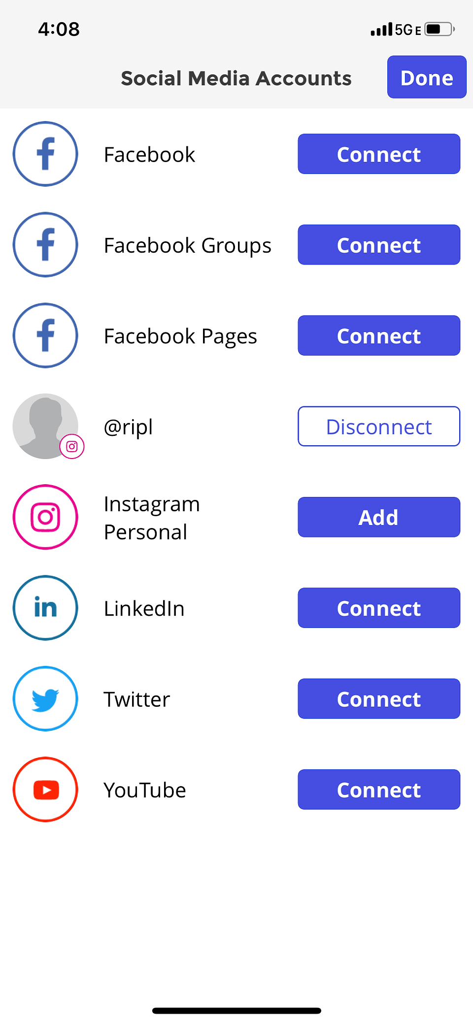 Facebook group