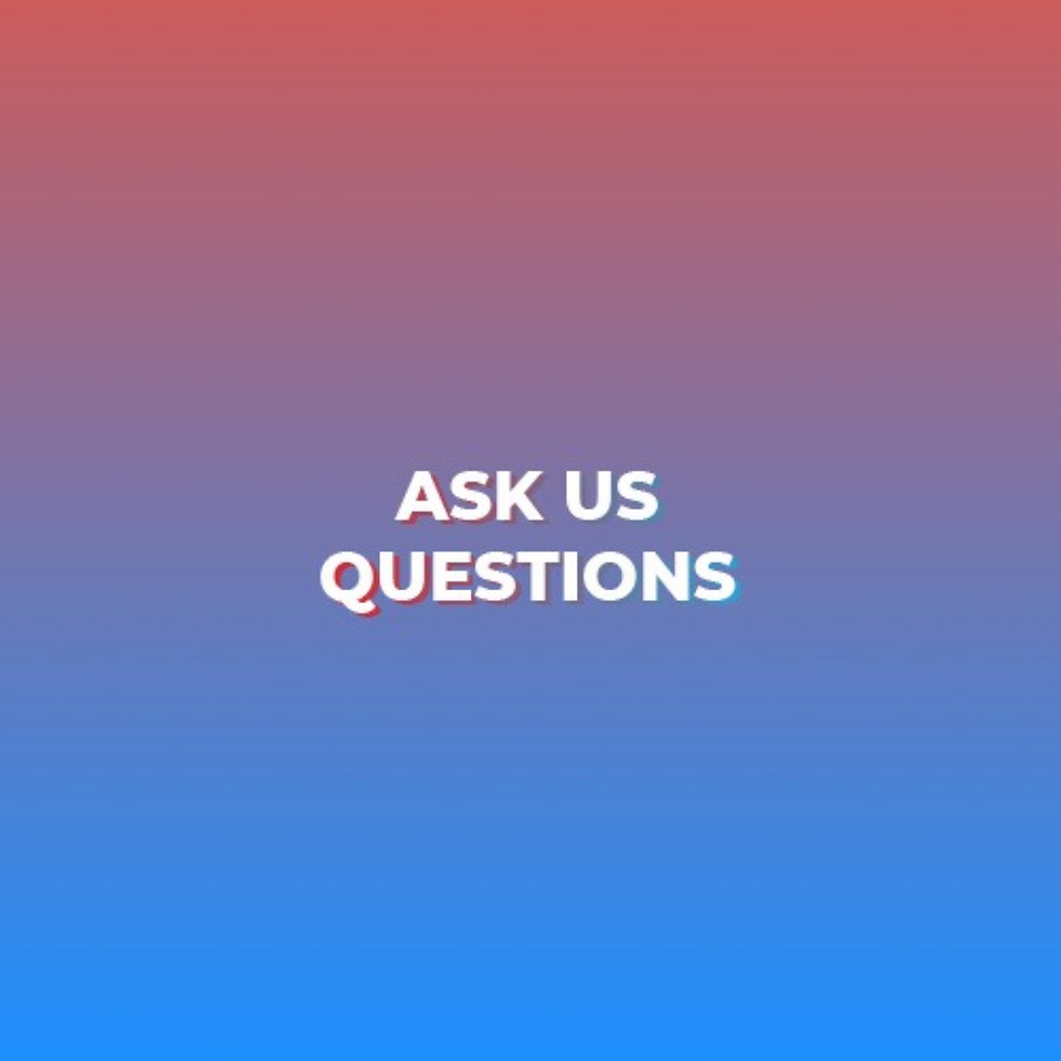 ask us questions social media template