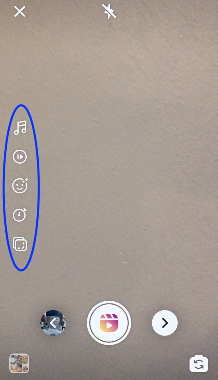 Instagram reels features audio, timer, etc
