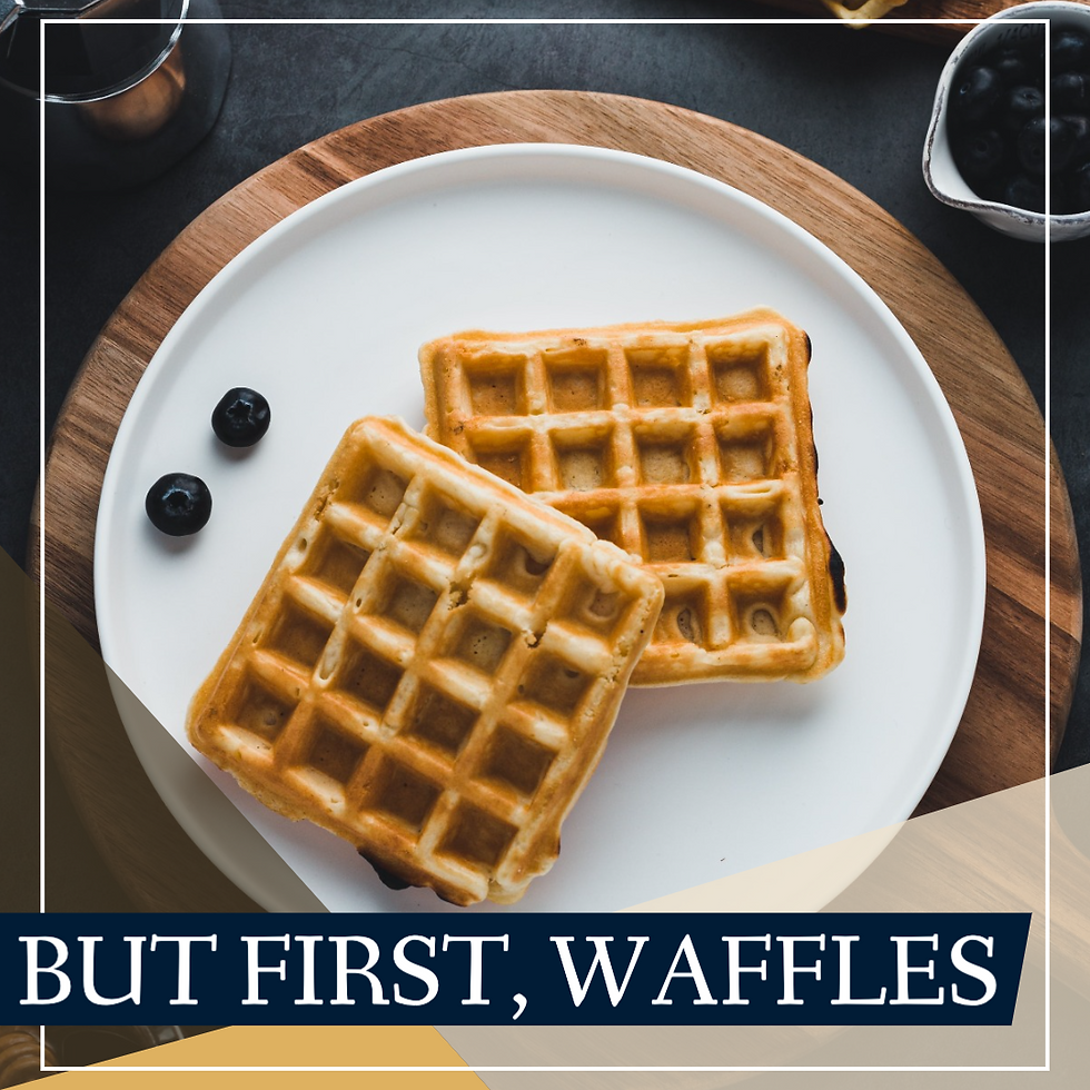 National Waffle Day social media post template