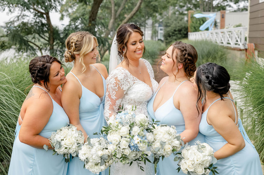 braided bridesmaids hairstyles