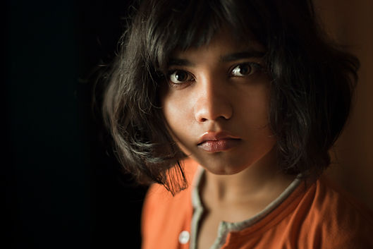 Woman in Orange