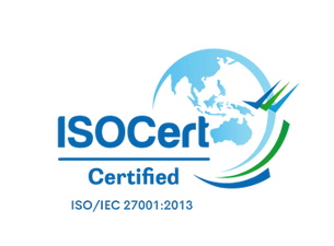 ISOCert 27001:2013 Certified