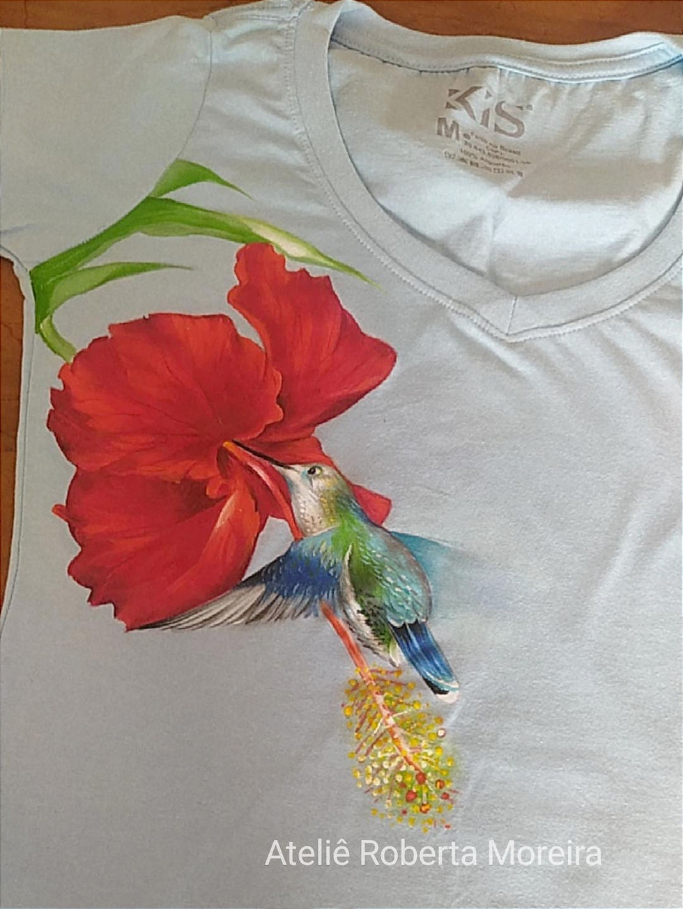 Miniatura: Curso Online | Pintando ﻿﻿﻿﻿﻿﻿﻿﻿Camisetas | Roberta Moreira (12X R$ 9,99)