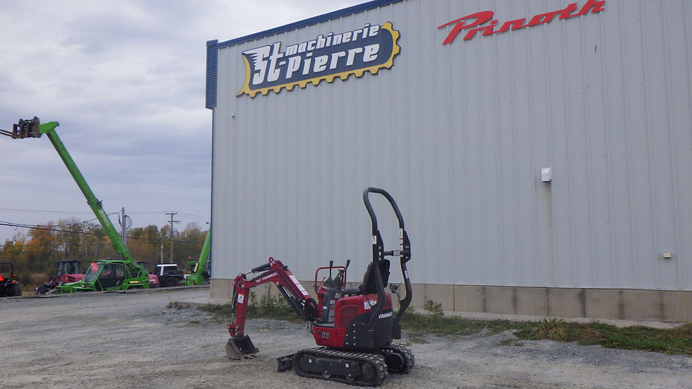 Miniature : Mini Excavatrice Yanmar SV08, 2023