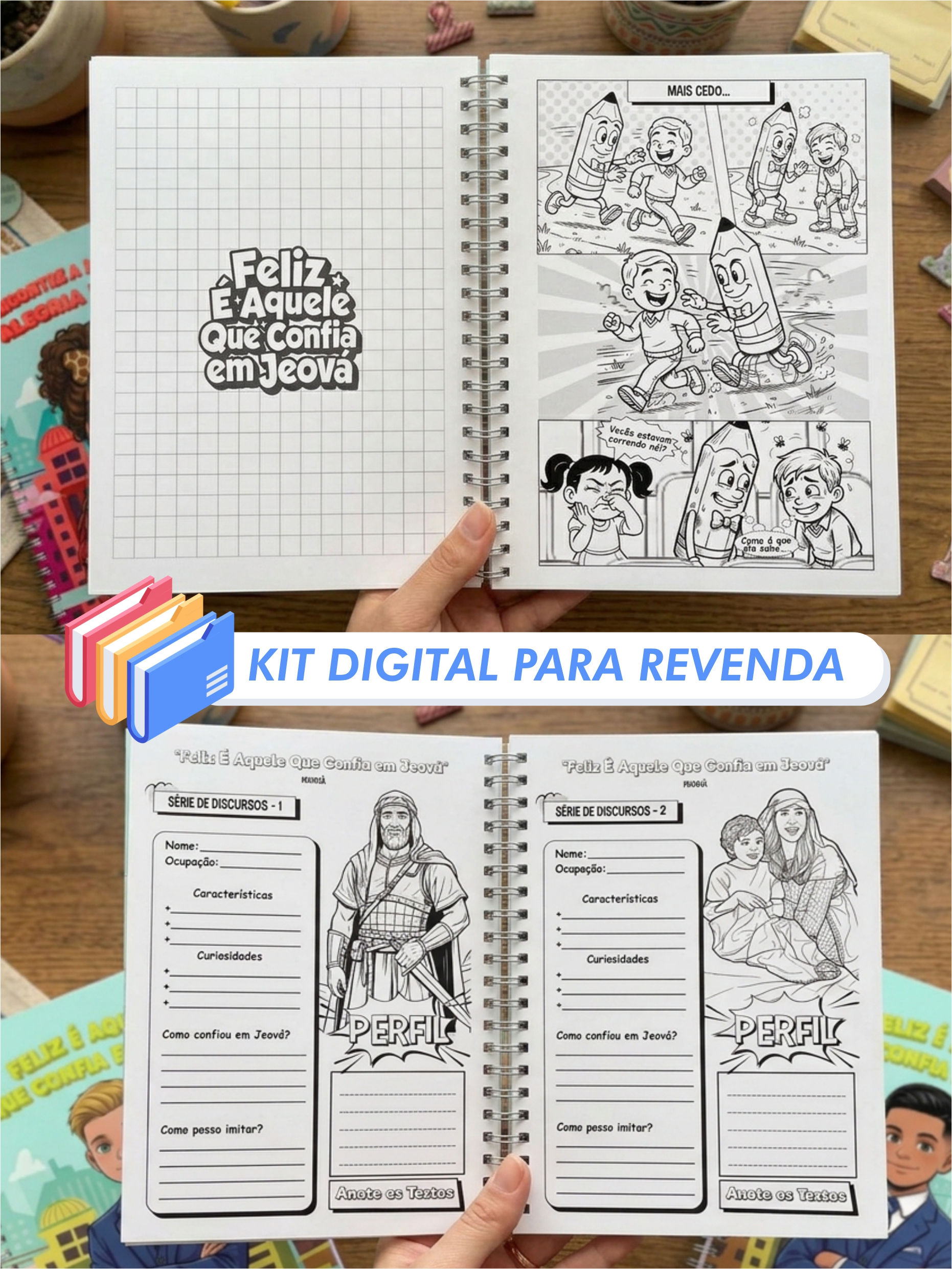 Miolo Juvenil com ATIVIDADES - Assembleia 2026/2027 (Feliz É Aquele...)