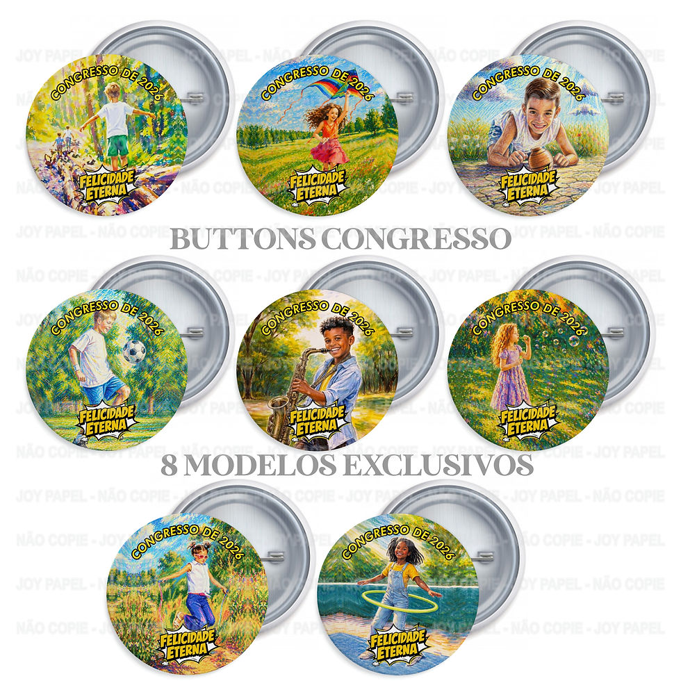 Miniatura: PACK BUTTONS Juvenil - Congresso 2026