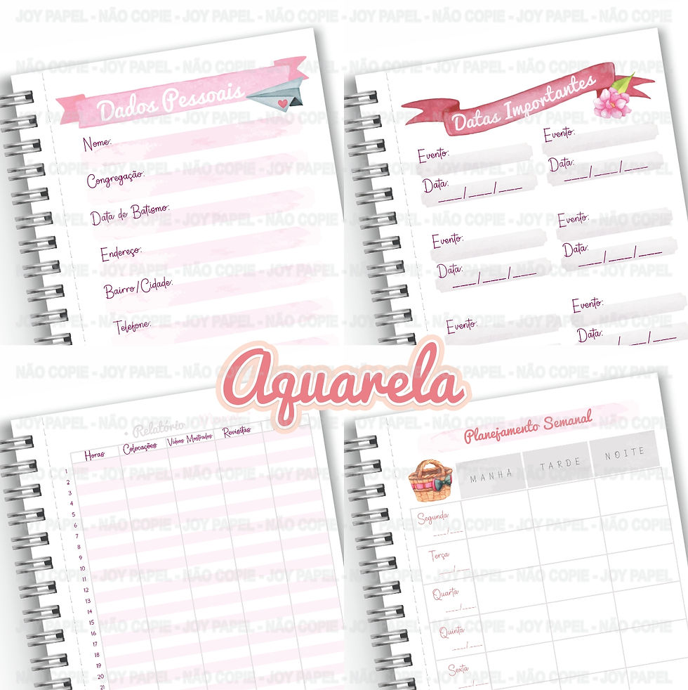 Miniatura: Kit Planner Permanente JW 2