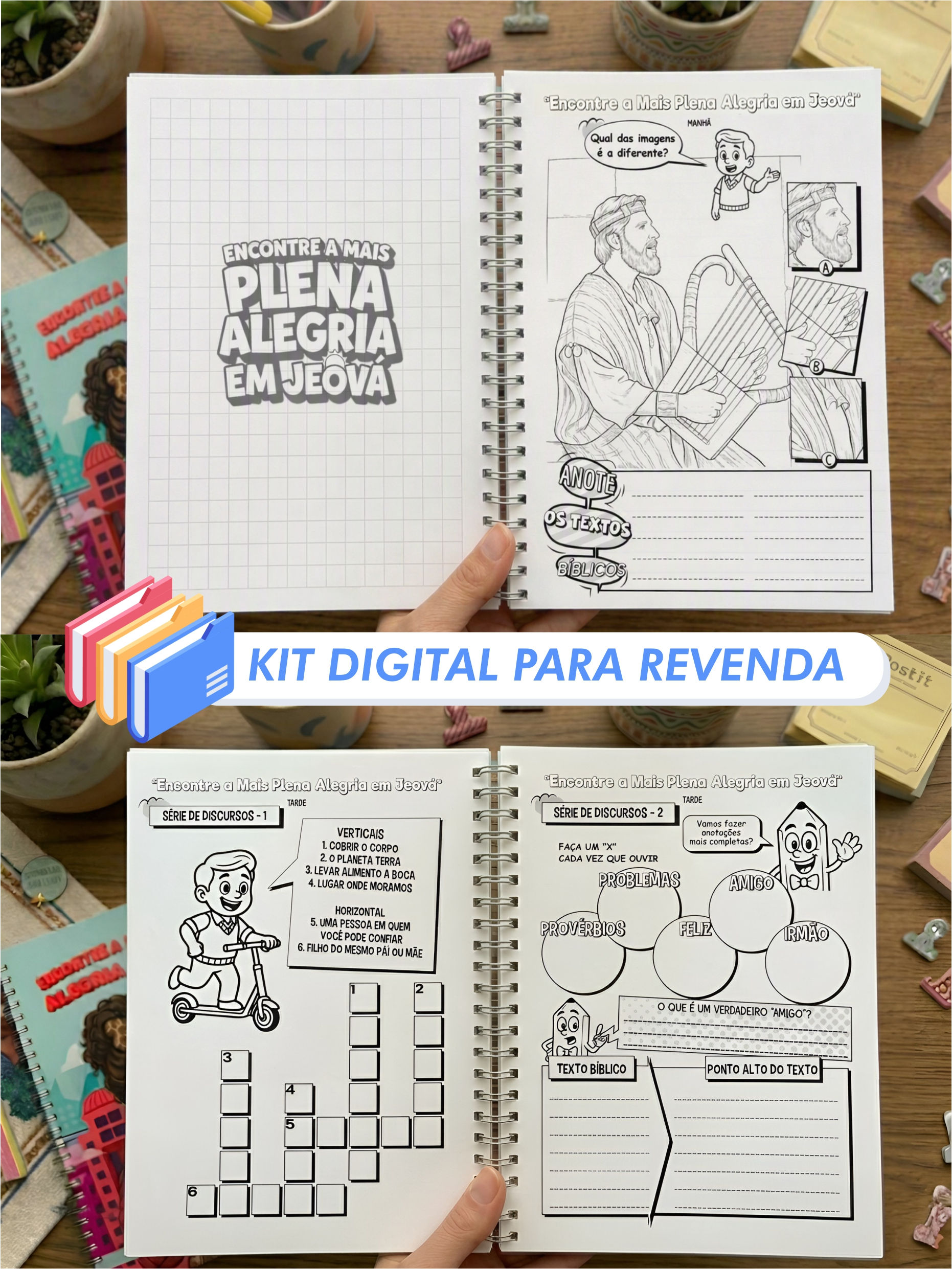 Miolo Juvenil com ATIVIDADES - Assembleia 2026/2027 (Encontre a mais...)