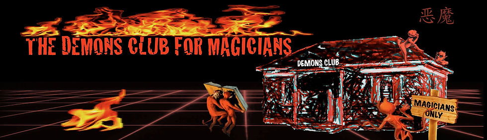 DEMONS CLUB BANNER