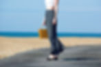 Holiday outfit high waist floaty wide leg trousers with side seam splits in classic spot