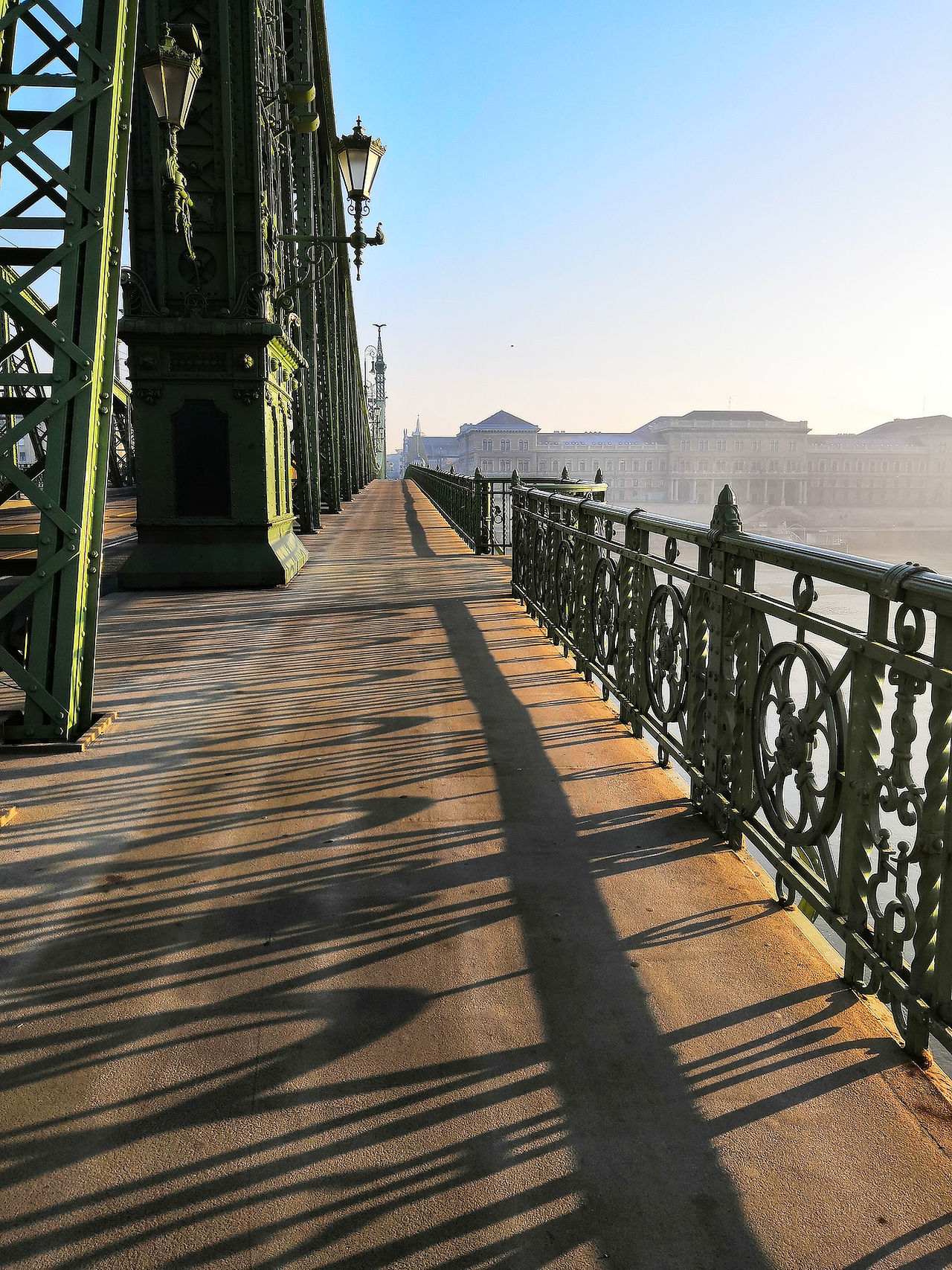 Sunrise on Liberty Bridge, Budapest