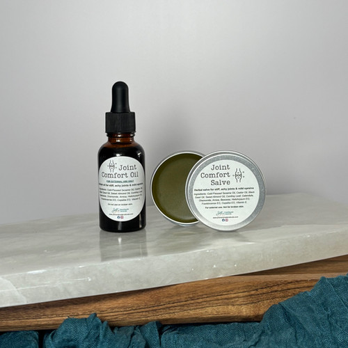 Joint Comfort Salve and Oil | Jill's Handmade Naturals
