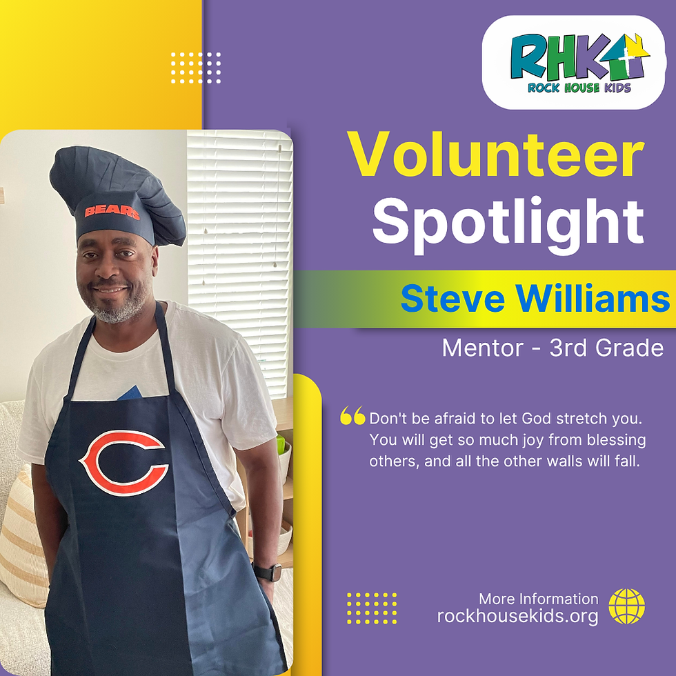 Volunteer Spotlight: Steve Williams