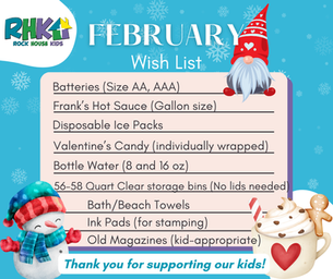 The RHK February Wish List is Here