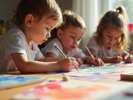 Services d'art-thérapie adaptés aux enfants pour apaiser les émotions