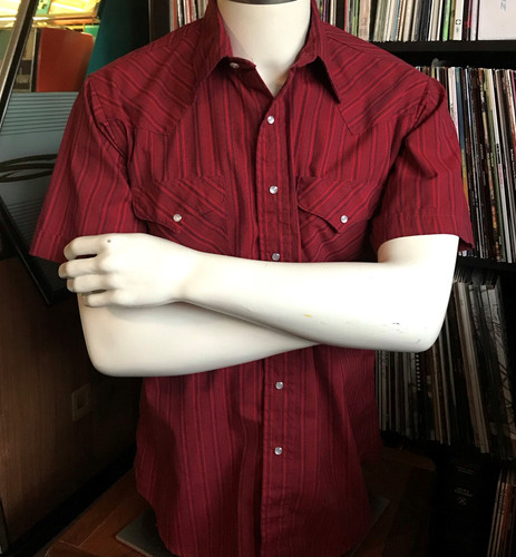 Ruddock Western Shirt - Red Stripe 