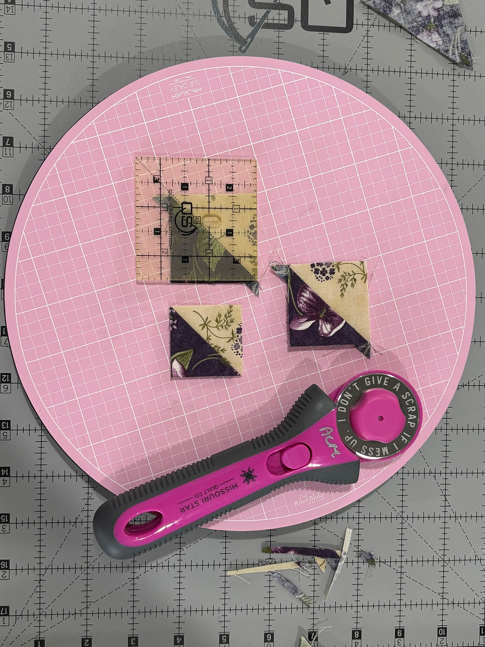 Square Ruler Trimming Method