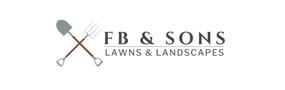 New horizontal F.B & Sons, Lawns & Landscapes Logo (3000 × 3000px) (Website) border.png