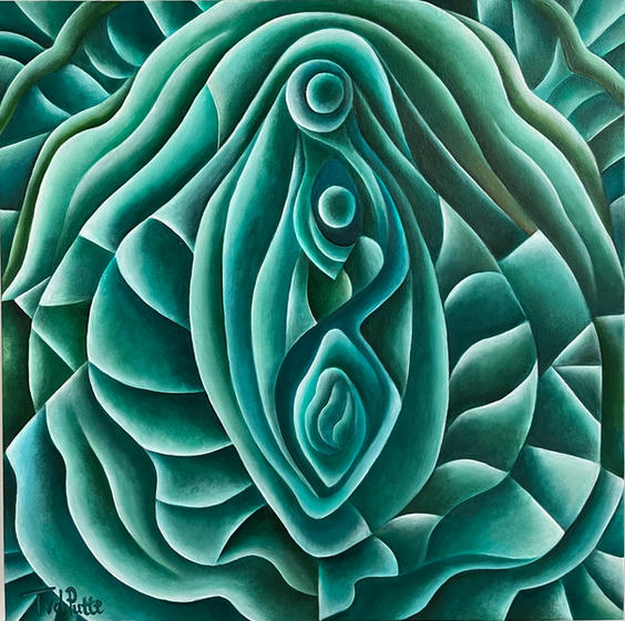 Flood, Vulva Series 2022
