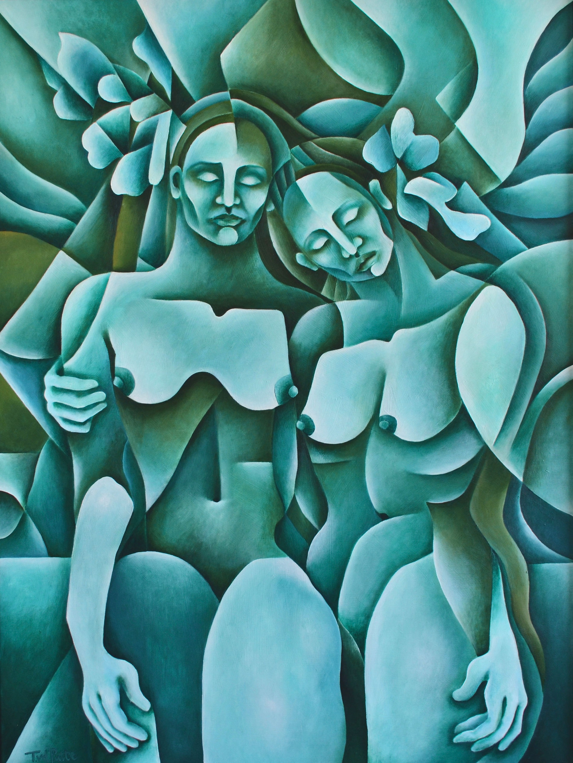 The Confluence, 120 x 90 cm