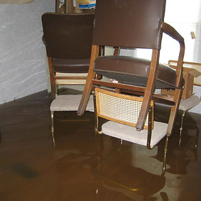 Flooded Room Interior