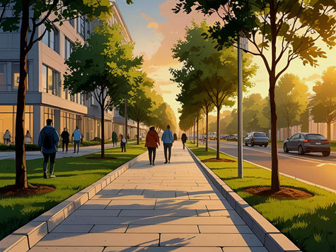 Designed Kerb Stones for durable Edging choices