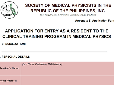 Forms for MPRP