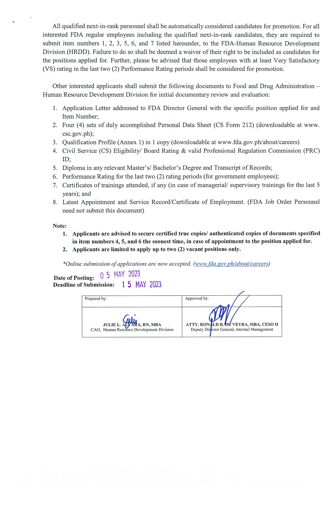 Health Physicist III - FDA-CSL-PLSD