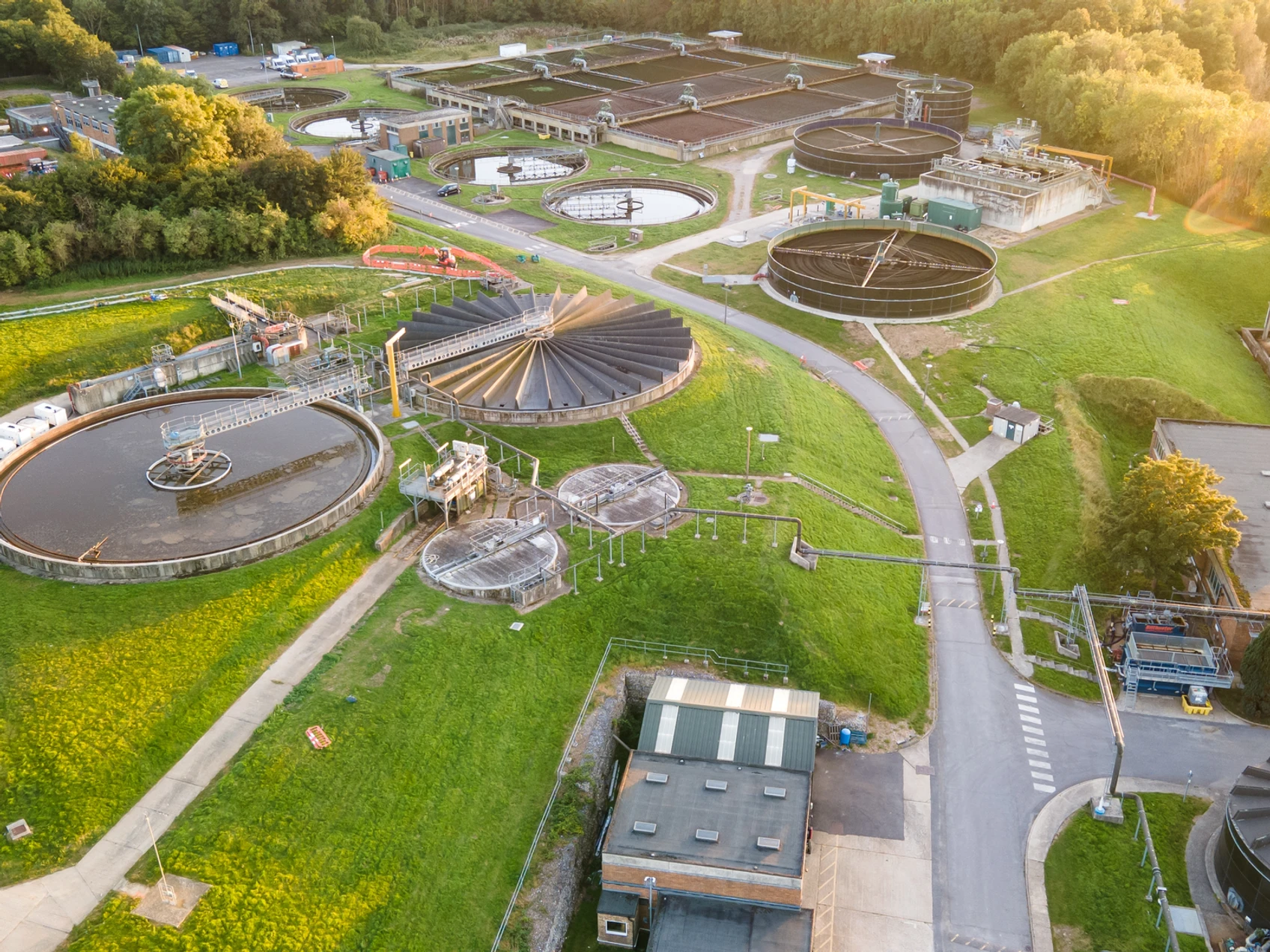 Sewage treatment plant