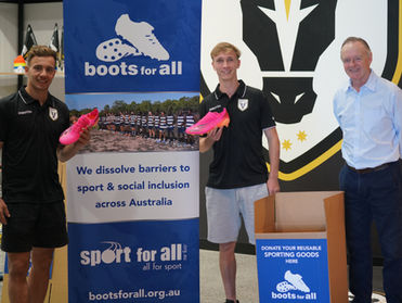 Macarthur FC dissolves barriers to sport with Boots For All