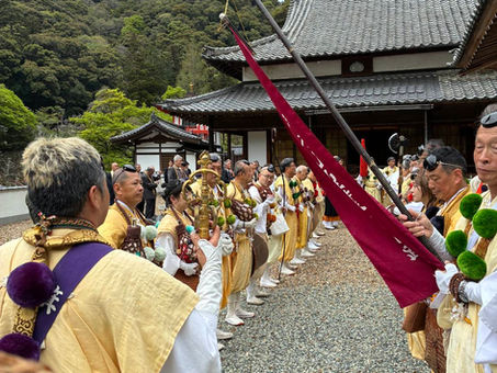 令和8年4月15日　箕面山龍安寺戸開法要　採燈護摩