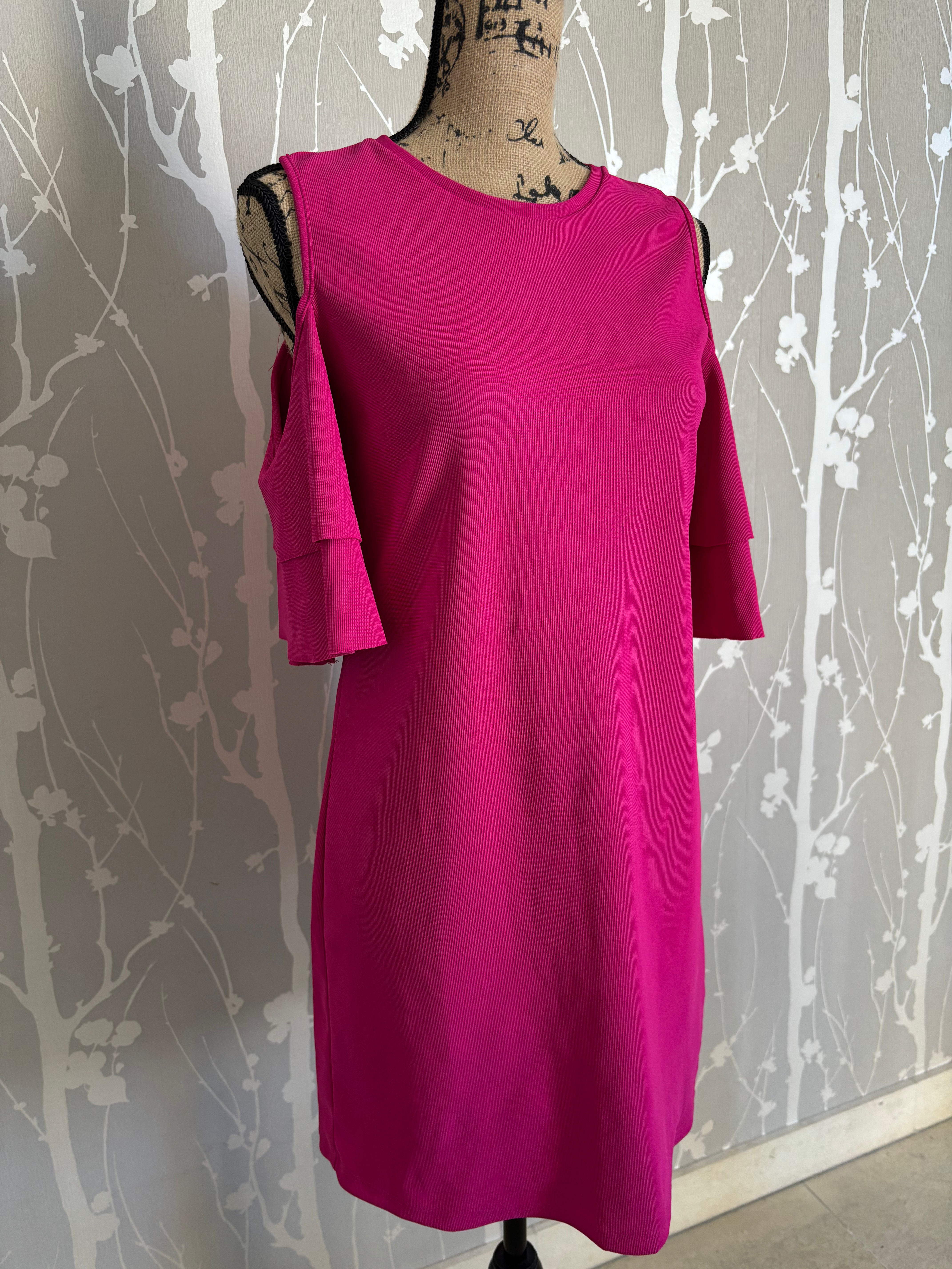 Robe Bershka – Taille L (convient également à une taille M) – Rose fuchsia
