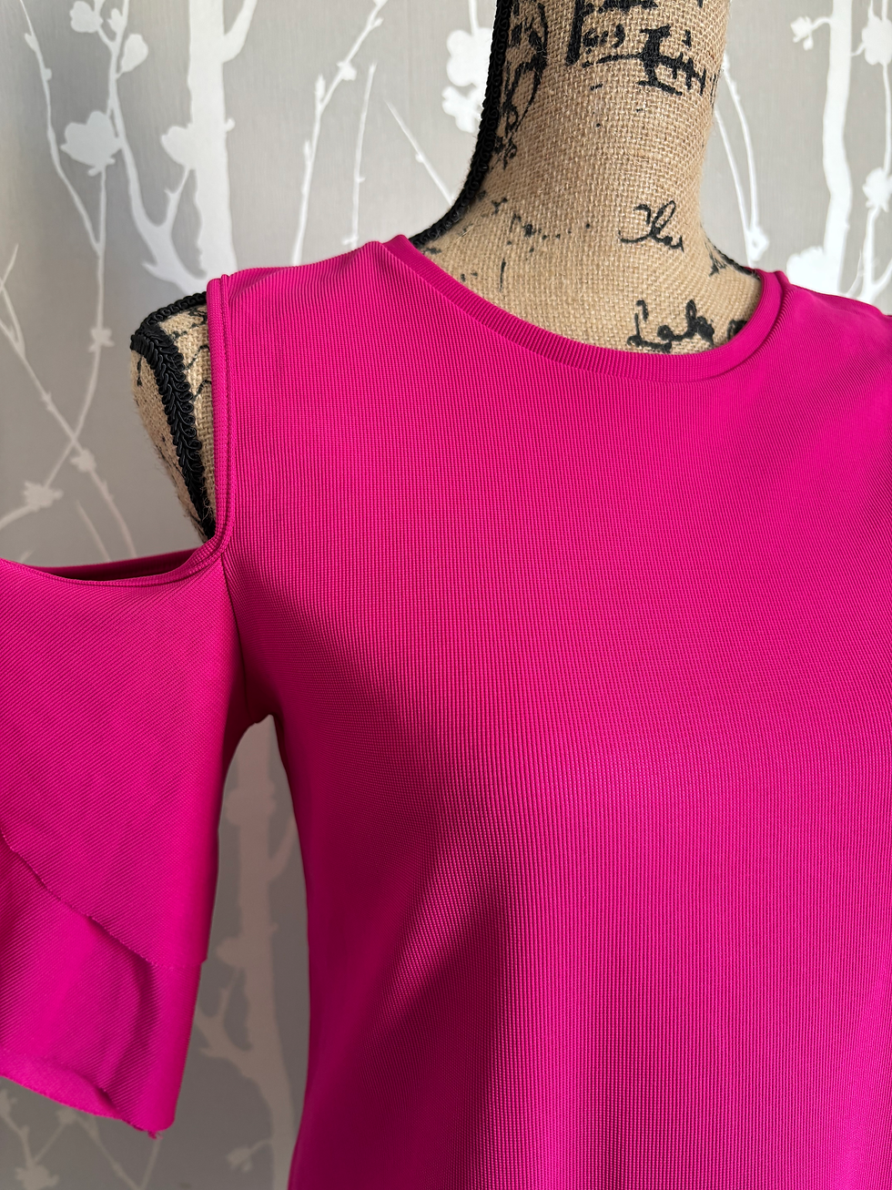 Miniature : Robe Bershka – Taille L (convient également à une taille M) – Rose fuchsia