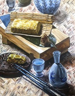 Sake and Egg