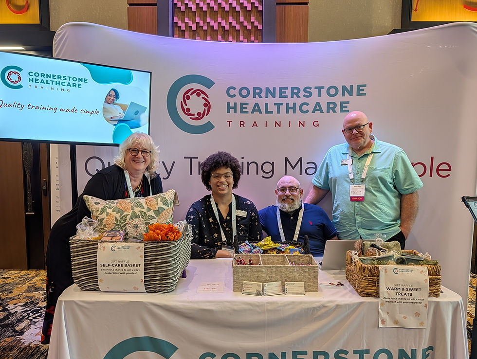 Cornerstone team at conference