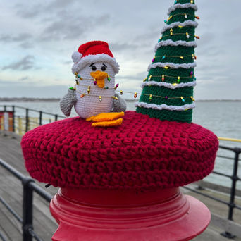 Cheeky Christmas Gull