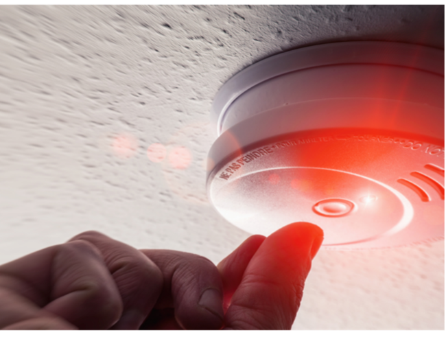 wired smoke alarm