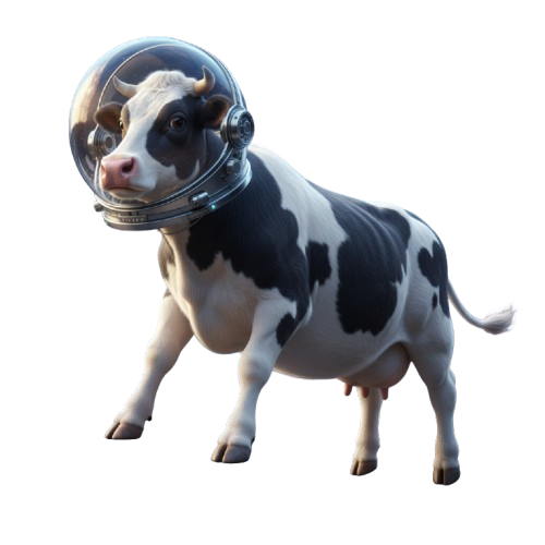 vaca espacial