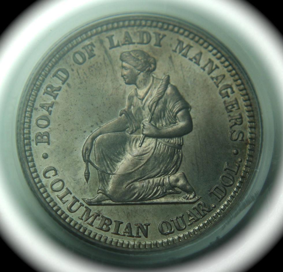 Thumbnail: 1893 Isabella Commemorative Quarter PCGS MS64
