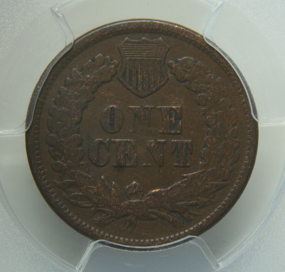 Thumbnail: 1877 Indian Head One Cent PCGS VG10