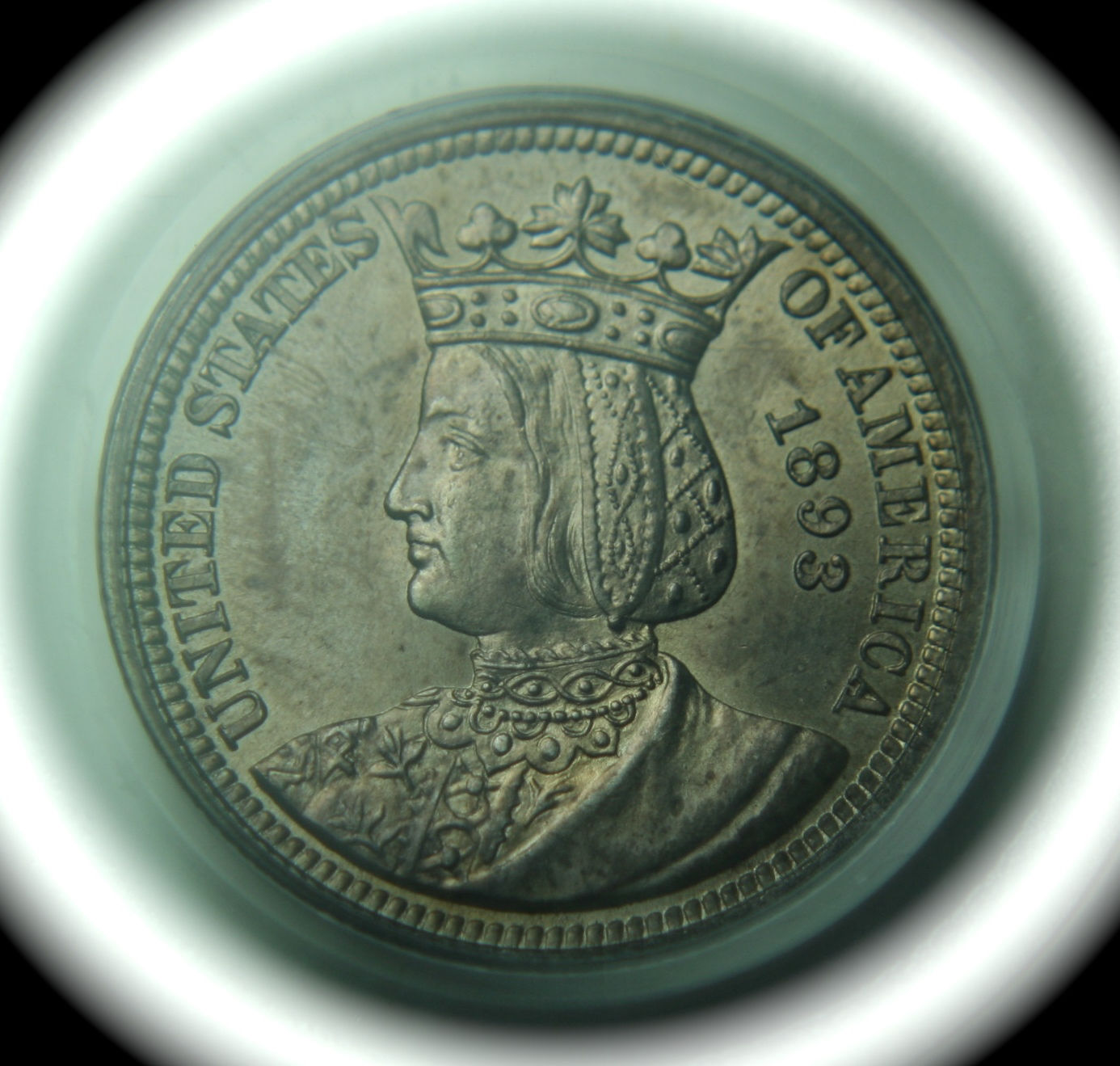 1893 Isabella Commemorative Quarter PCGS MS64