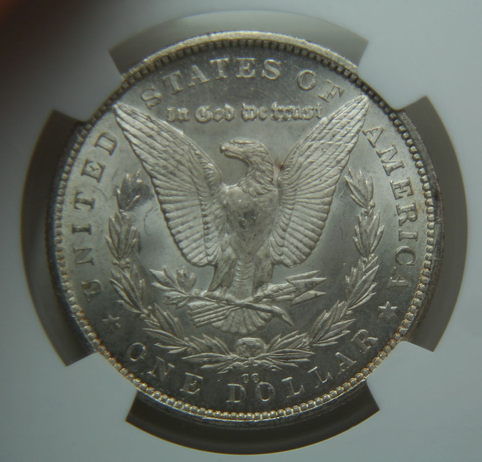 Thumbnail: 1880-CC Morgan Silver Dollar NGC MS64 & CAC