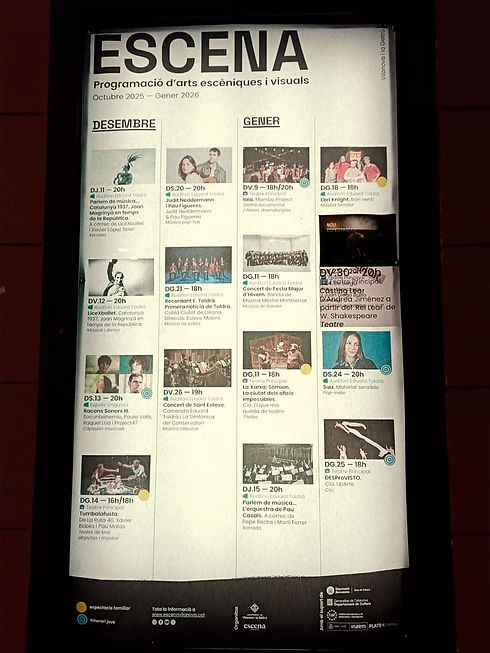 Cartelería Escena